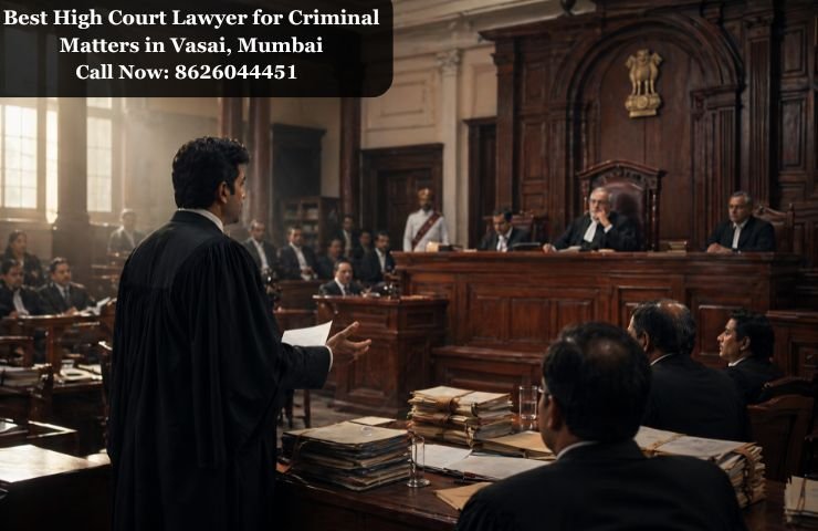 Best High Court Lawyer for Criminal Matters in Vasai, Mumbai