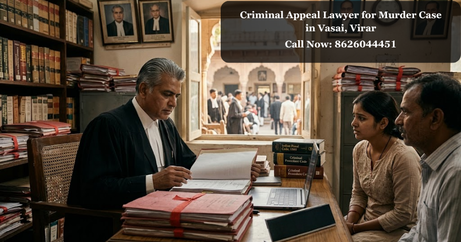 Criminal Appeal Lawyer for Murder Case in Vasai, Virar