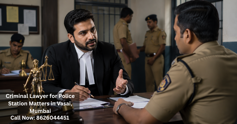 Criminal Lawyer for Police Station Matters in Vasai, Mumbai