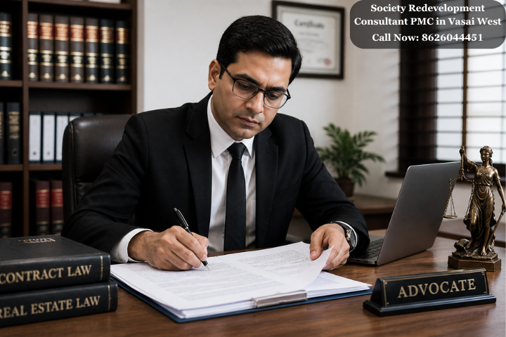 Society Redevelopment Consultant PMC in Vasai West