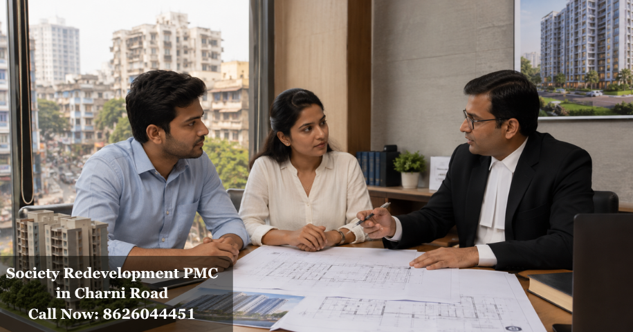 Society Redevelopment PMC in Charni Road