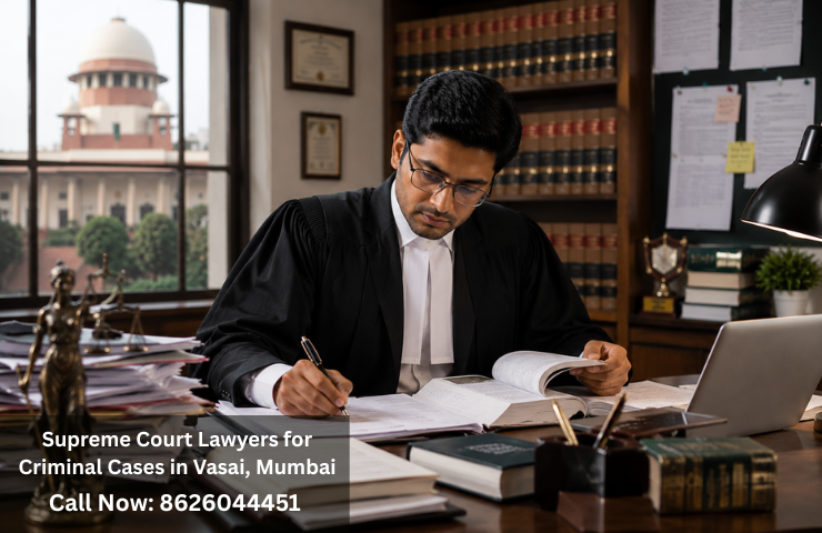 Supreme Court Lawyers for Criminal Cases in Vasai, Mumbai