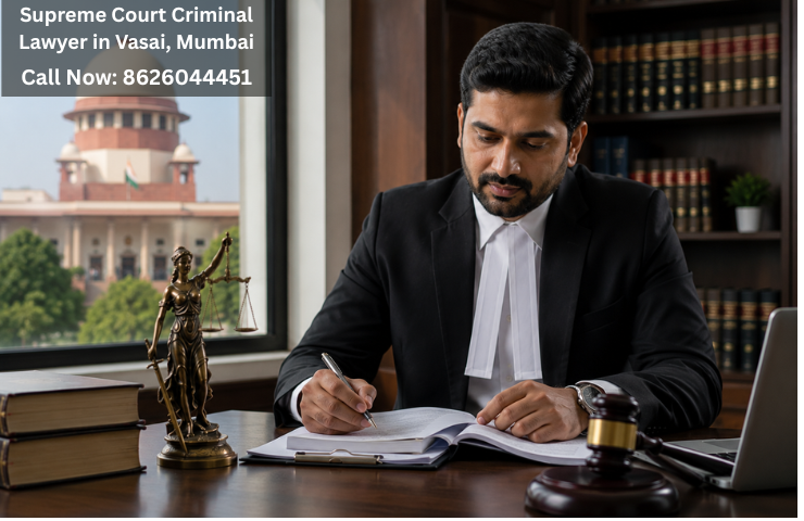 Top Supreme Court Criminal Lawyer in Vasai, Mumbai