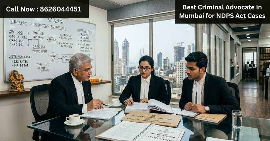Best Criminal Advocate in Mumbai for NDPS Act Cases