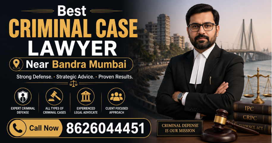Best Criminal Case Lawyer Near Bandra Mumbai