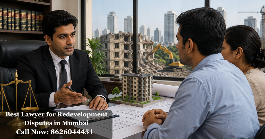 Best Lawyer for Redevelopment Disputes in Mumbai