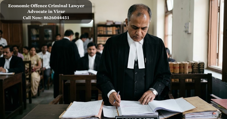 Economic Offence Criminal Lawyer Advocate in Virar