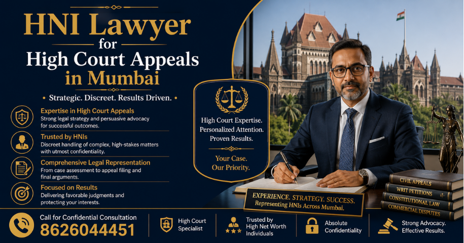HNI Lawyer for High Court Appeals in Mumbai