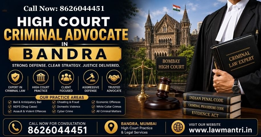High Court Criminal Advocate in Bandra