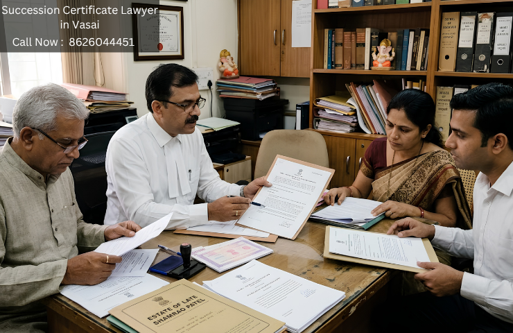 Succession Certificate Lawyer in Vasai