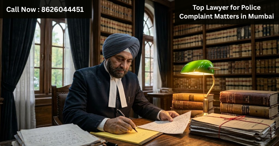 Top Lawyer for Police Complaint Matters in Mumbai