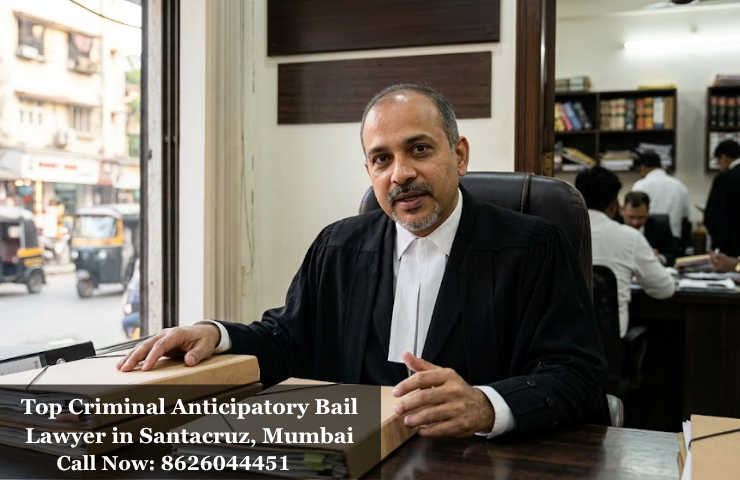 Top Criminal Anticipatory Bail Lawyer in Santacruz, Mumbai