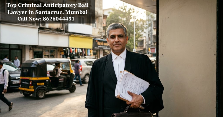 Top Criminal Anticipatory Bail Lawyer in Santacruz, Mumbai