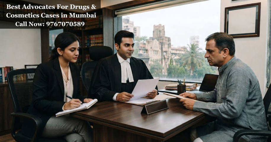 Best Advocates For Drugs & Cosmetics Cases in Mumbai