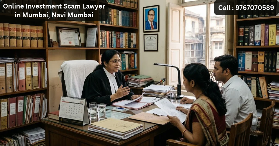 Online Investment Scam Lawyer in Mumbai, Navi Mumbai