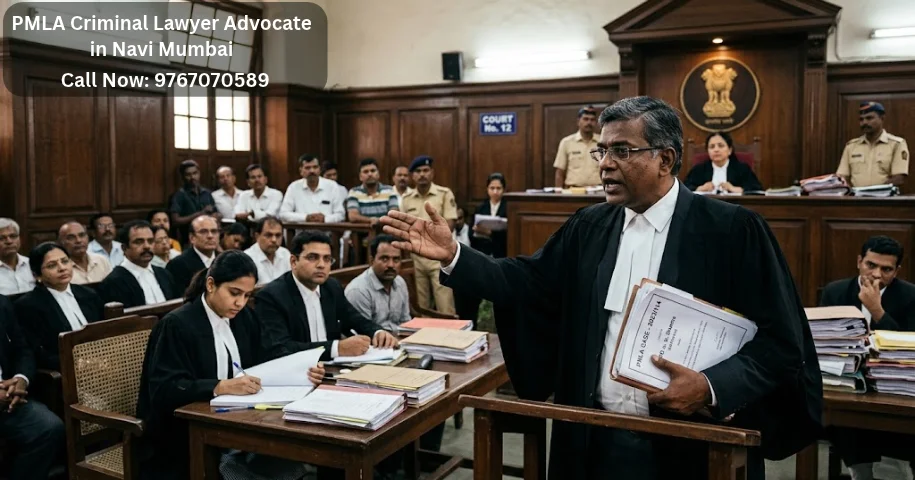 PMLA Criminal Lawyer Advocate in Navi Mumbai